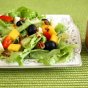 Einfalt, sumarlegt og litríkt salat